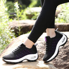 Damen Sportliche Lauf-Sneaker mit dämpfender Sohle und atmungsaktivem Obermaterial