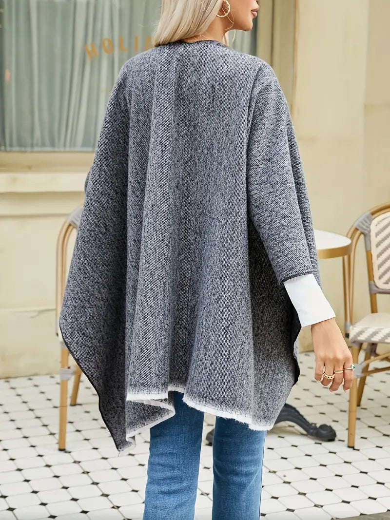 R&B | Klassischer Poncho Retro & Stilvoll