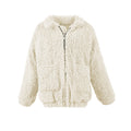 Damen Kuschelige Fleecejacke mit Reißverschluss R&B