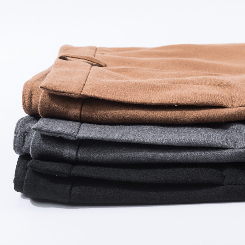 Damen Business Stoffhose mit feiner Struktur