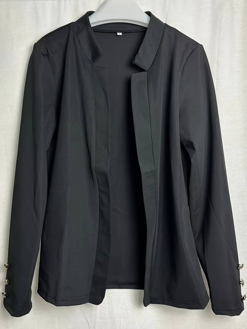 R&B | Freizeit Damen Blazer Mit Knöpfen