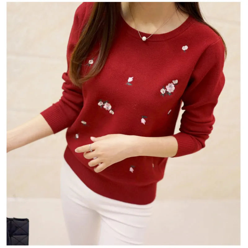 R&B | Langarm-Poker-Dot-Pullover
