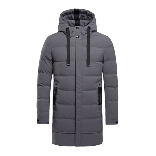 Herren isolierte Outdoor-Jacke mit verstellbarer Kapuze und funktionalen Taschen R&B