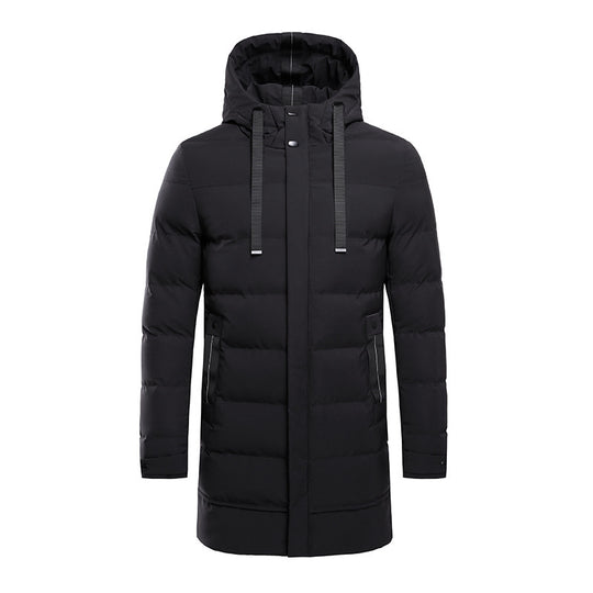 Herren isolierte Outdoor-Jacke mit verstellbarer Kapuze und funktionalen Taschen R&B