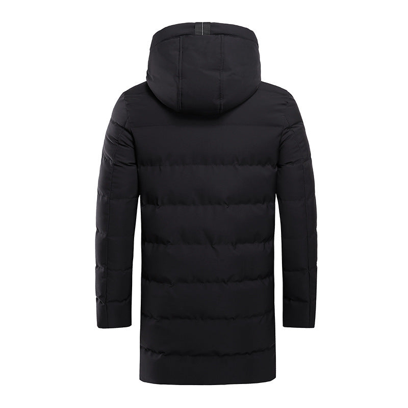 Herren isolierte Outdoor-Jacke mit verstellbarer Kapuze und funktionalen Taschen R&B