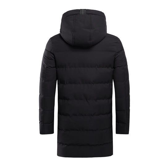 Herren isolierte Outdoor-Jacke mit verstellbarer Kapuze und funktionalen Taschen R&B