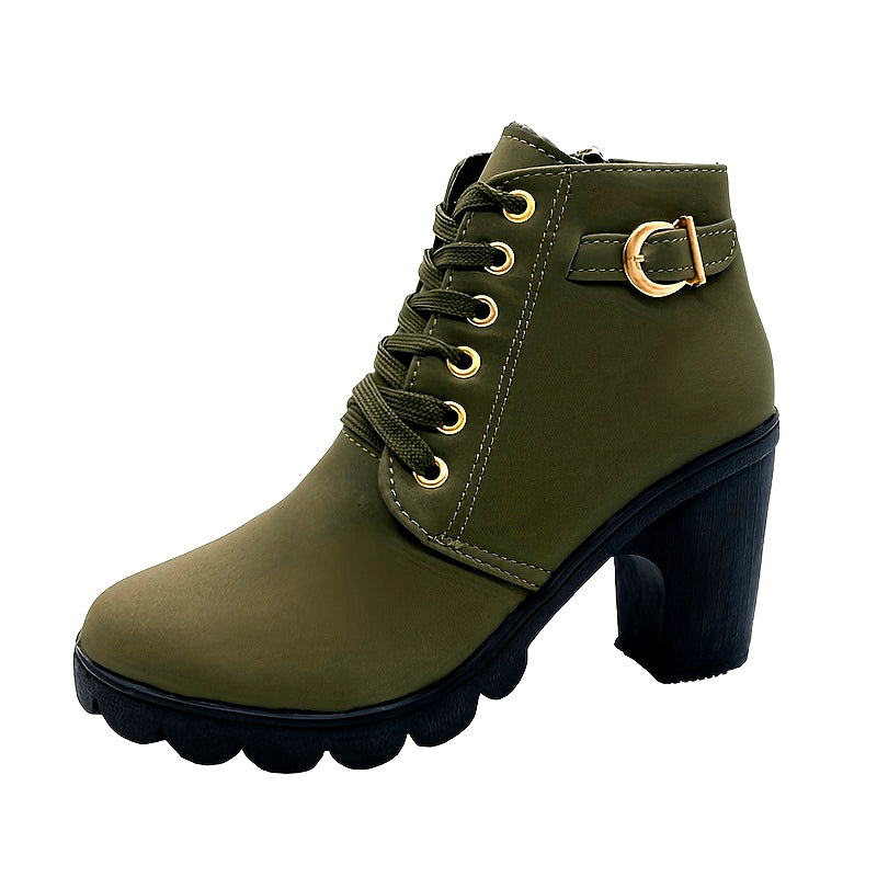 Schnürstiefelette Mit Absatz Sophia R&B