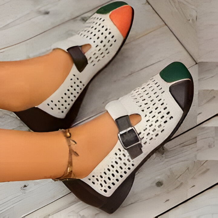 Sofia | Four Seasons Flache Schuhe für Frauen R&B