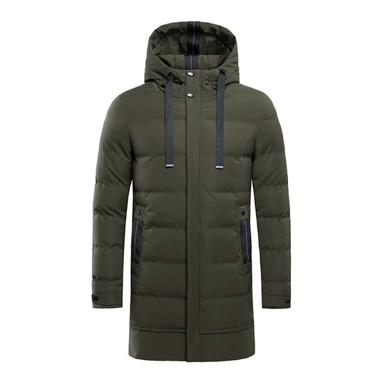 Herren isolierte Outdoor-Jacke mit verstellbarer Kapuze und funktionalen Taschen R&B