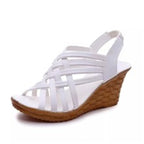 Damen Wedge-Sandalen mit elegantem Riemchen-Design und rutschfester Sohle