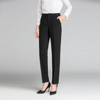 Damen Business Stoffhose mit feiner Struktur