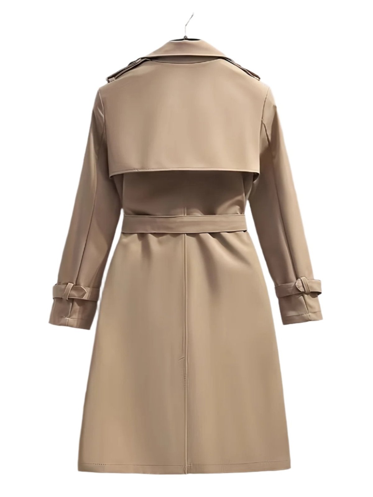 R&B | doppelte Reihe Trenchcoat für Damen - mit Gürtel in der Taille