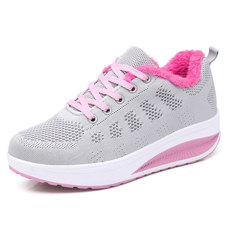Damen Bequeme Laufschuhe mit warmem Innenfutter