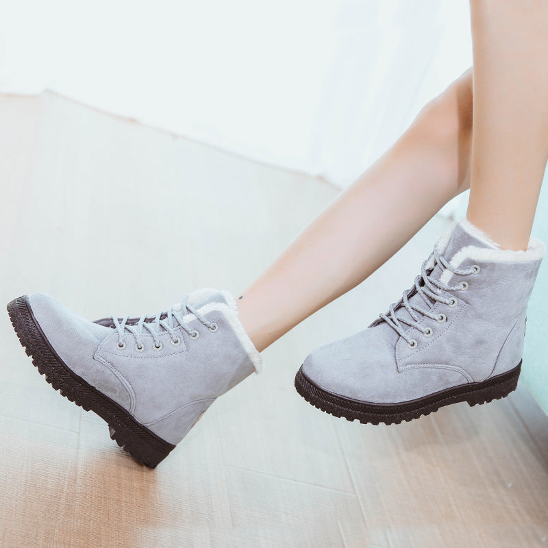 Stylische Schneestiefel mit Fellfutter R&B R&B