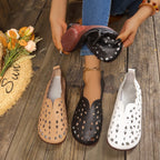 R&B | Damenschuhe Low-Top flache Bootsschuhe
