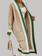 R&B | Lange Strickcardigan Vintage Inspiration mit Herbstlichen Akzenten