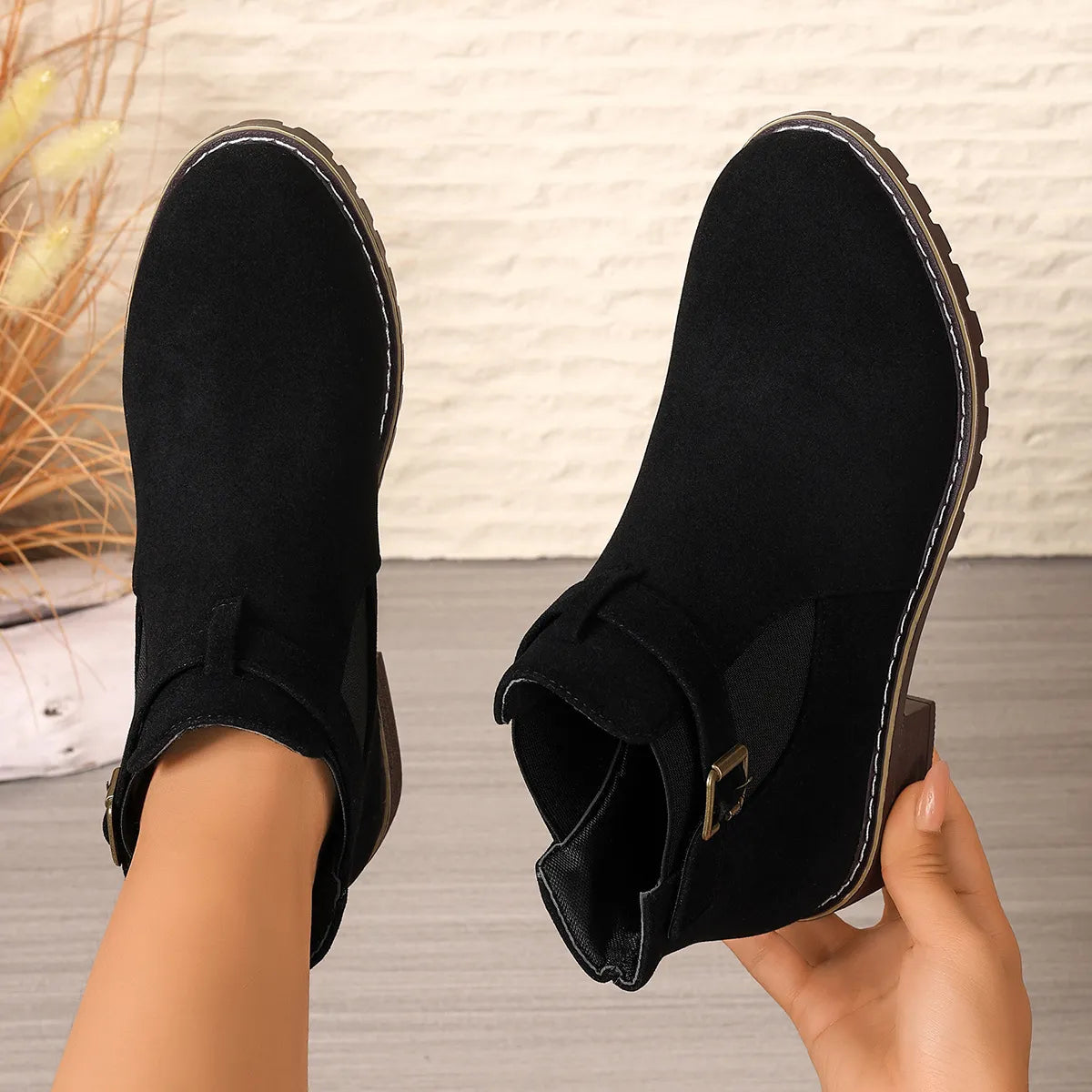 Vintage-Stiefeletten für Damen R&B R&B
