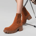 Elegante Wildleder-Winterschuhe für Damen R&B