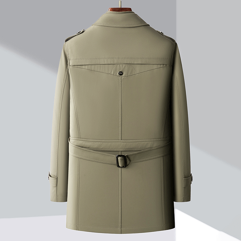R&B | Herren Doppelreiher Trenchcoat