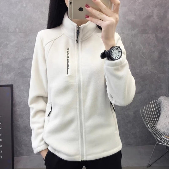 R&B | Warme Winter Fleece Jacke für Damen