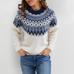 R&B | Stilvoller Ethnisch Gemusterter Pullover
