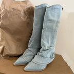 Winterfeste Denim Boots für Damen R&B