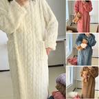 R&B | Winter korallen Samt-Homewear