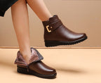 Orthopädische Lederstiefel für Damen R&B