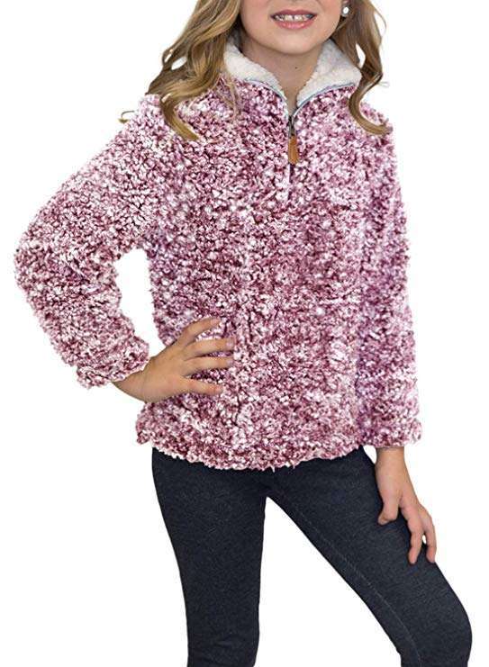 Damen kuscheliger Pulli mit hohem Kragen R&B