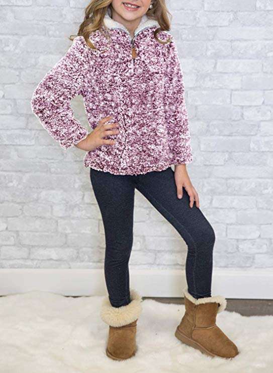 Damen kuscheliger Pulli mit hohem Kragen R&B