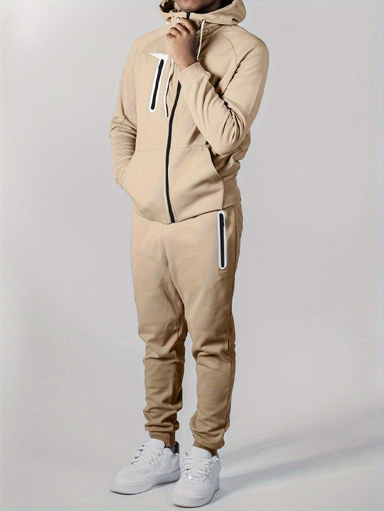 R&B | Kapuzenpullover Lässig Polyester, Langarm, Hohe Dehnbarkeit