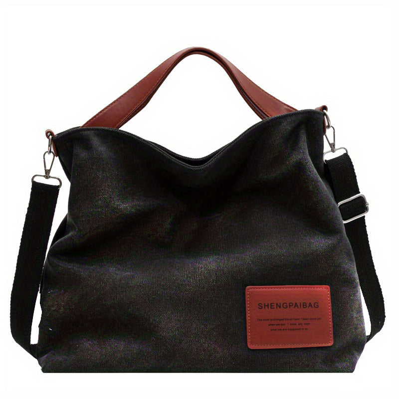 R&B | AdelR&Bag Schlichte Umhängetasche Aus Canvas