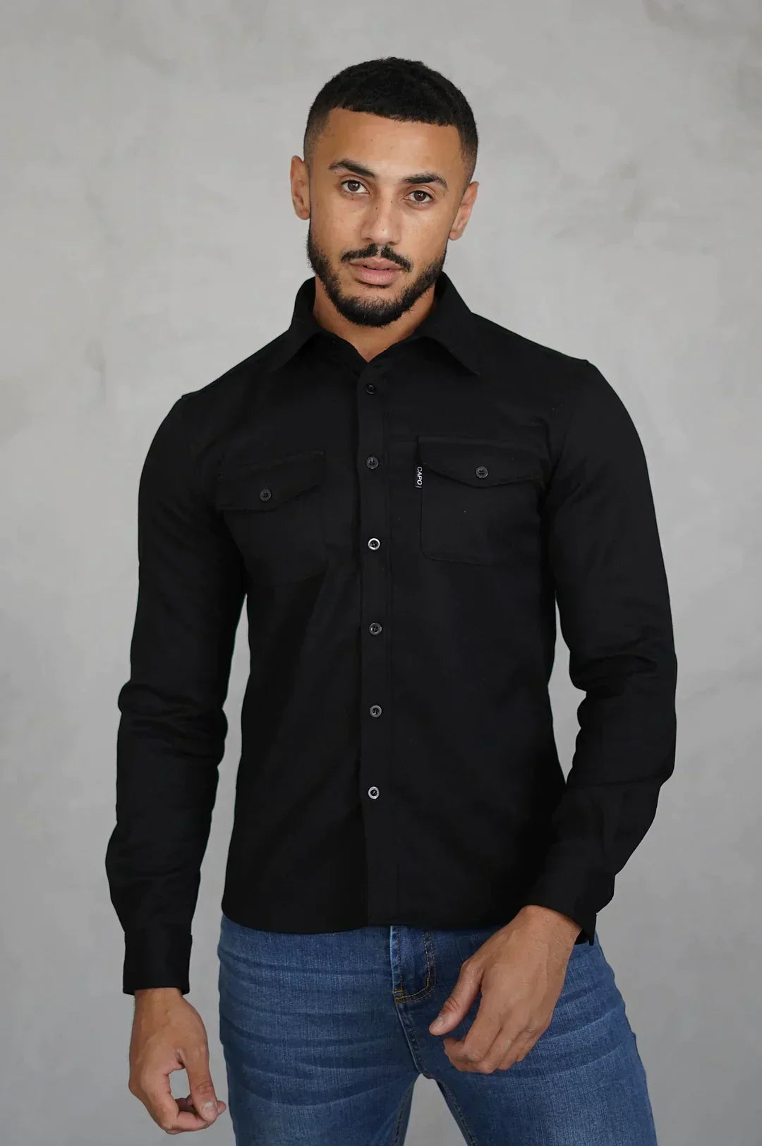 R&B | Premium-Jacke mit Knopfverschluss für Herren Stylische und Bequeme Jacke