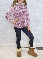Damen kuscheliger Pulli mit hohem Kragen R&B