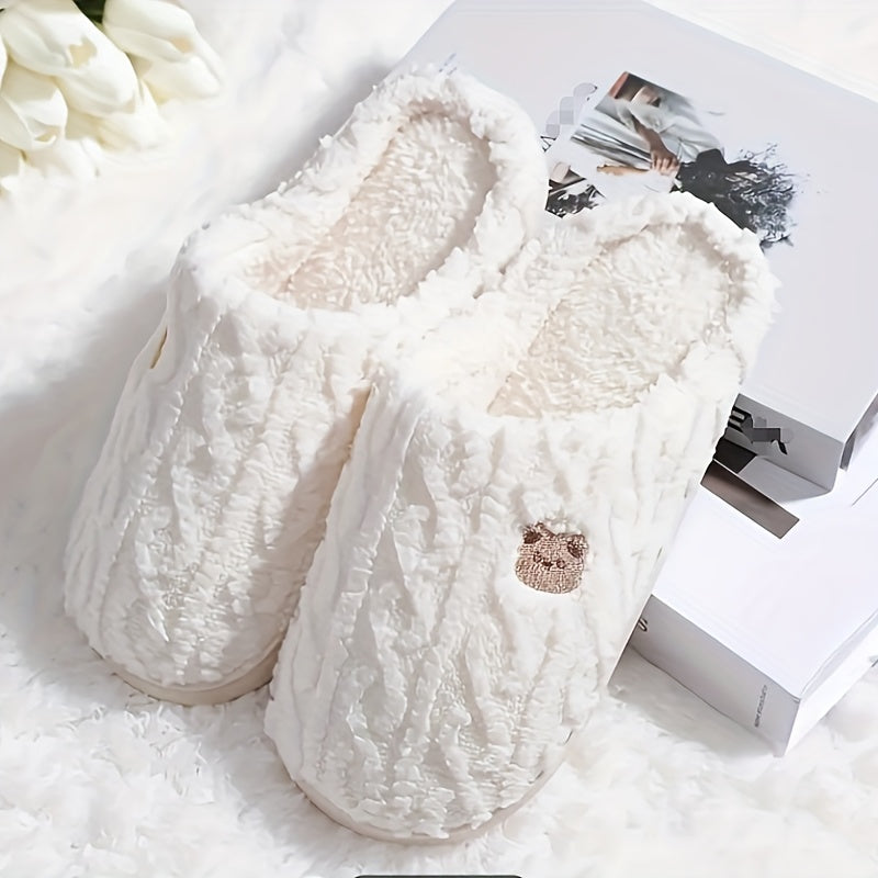 Kuschelhausschuhe Mit Strickmuster Bella R&B