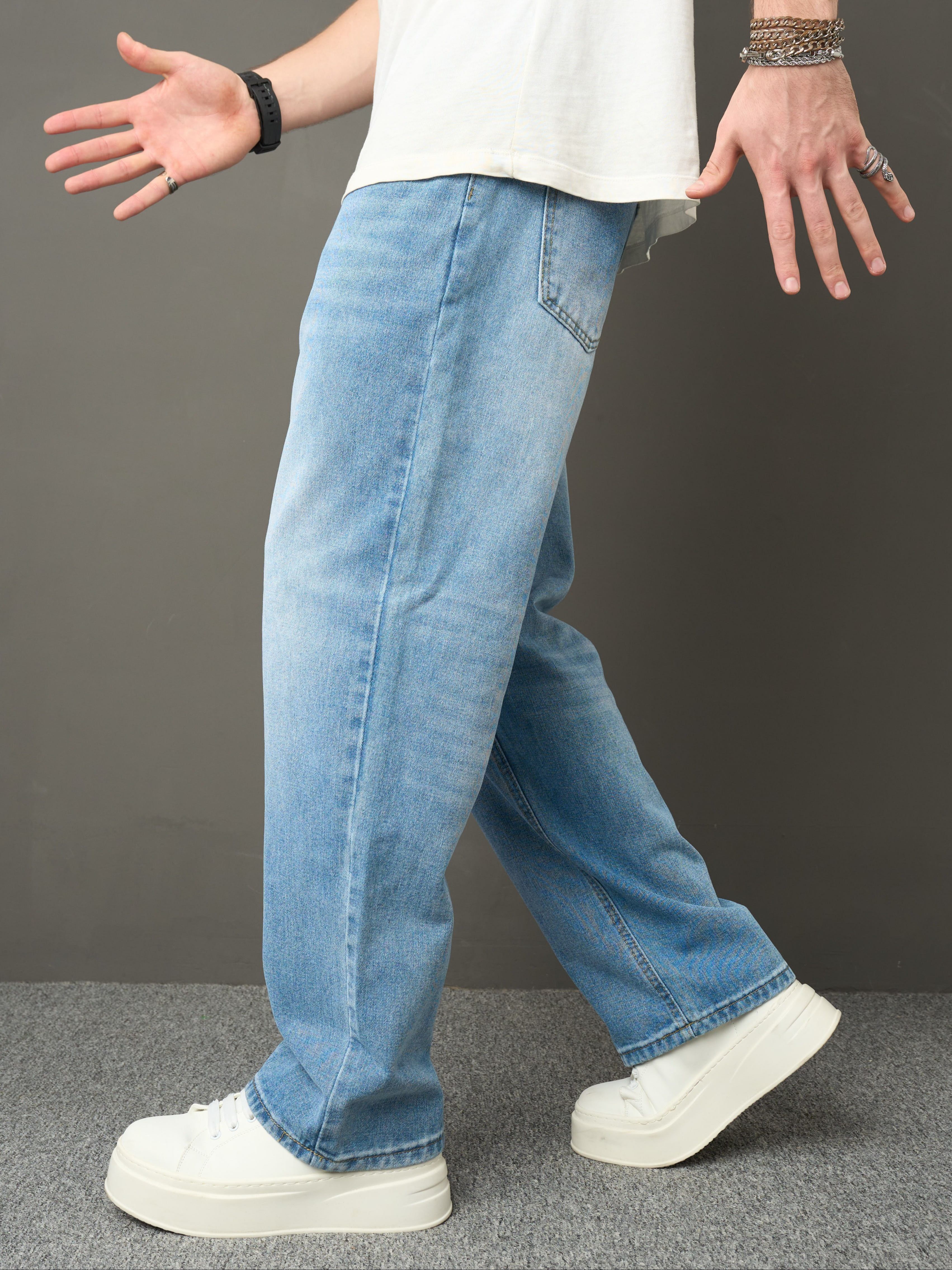 R&B | Bequeme Herrenjeans mit Lockerer Passform