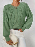 R&B | Kabelstrickpullover Weich und Elegant Perfekt für Den Alltag