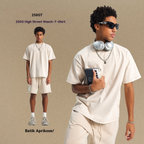 R&B | Batik gewaschenes altes Herren-T-Shirt