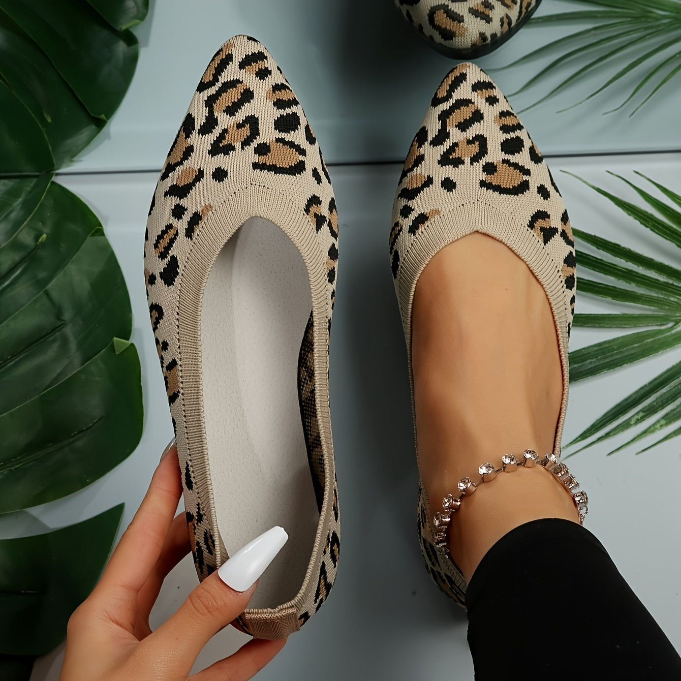 Leopard Slipper Zoe R&B