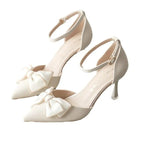 R&B | Pumps für Damen mit Schleife und Spitzenabsatz