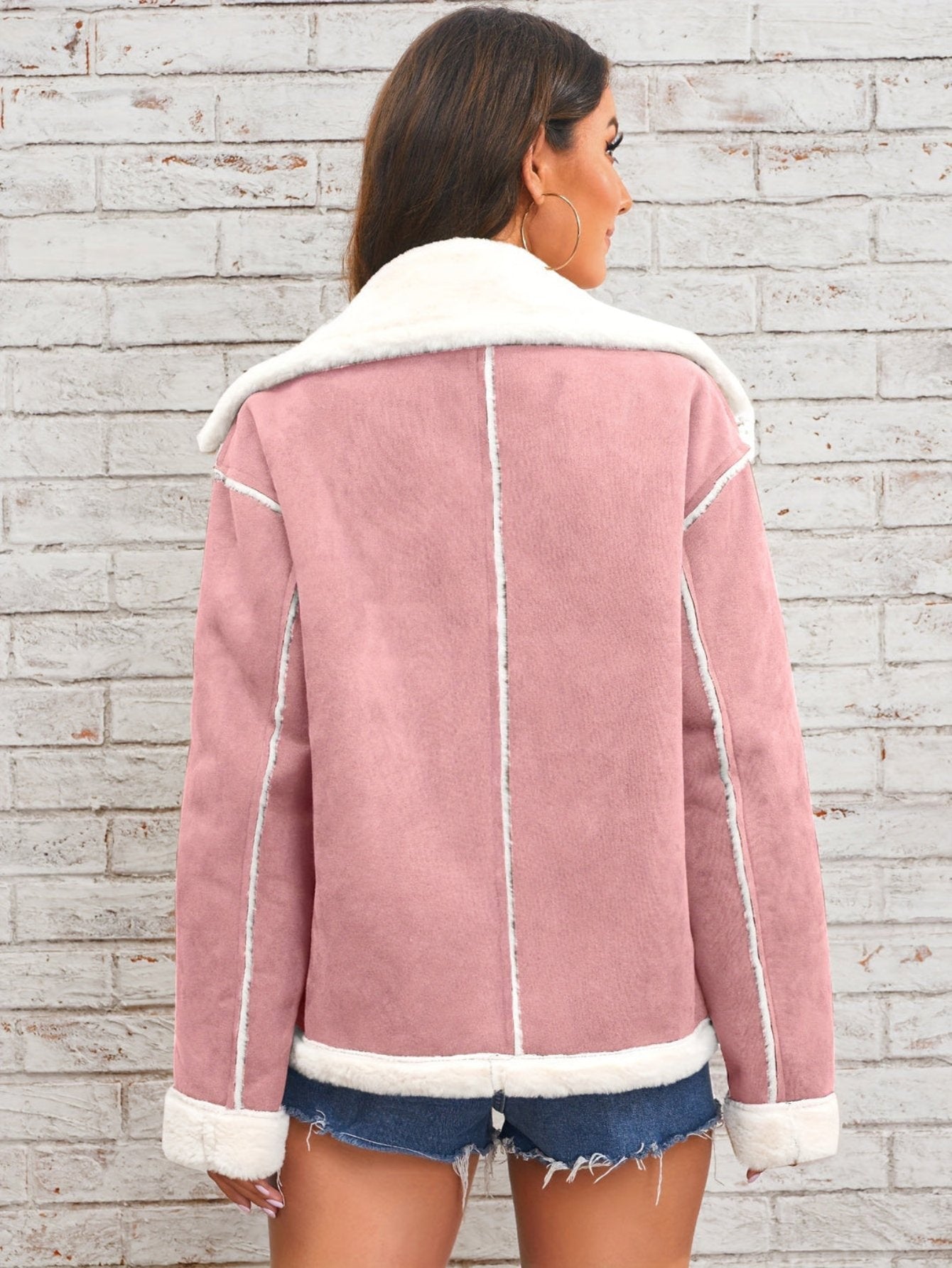 R&B | Winterjacke für Damen - gemütlich mit Schafsfellkragen