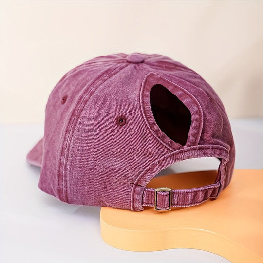 R&B | Pferdeschwanz Baseballcap mit Atmungsaktivem Komfort und Uv Schutz