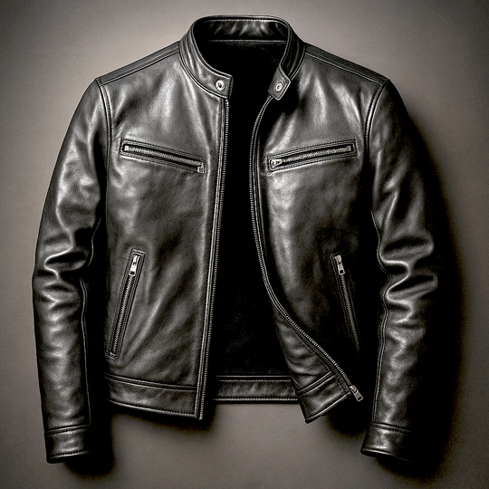 Vintage Lederjacke