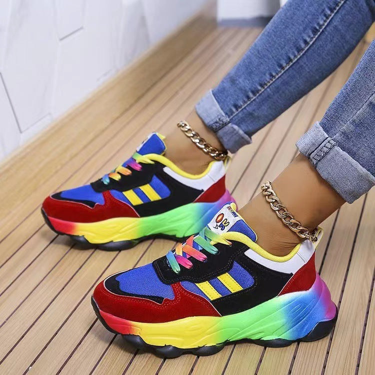 Atmungsaktive Schnür-Laufschuhe R&B