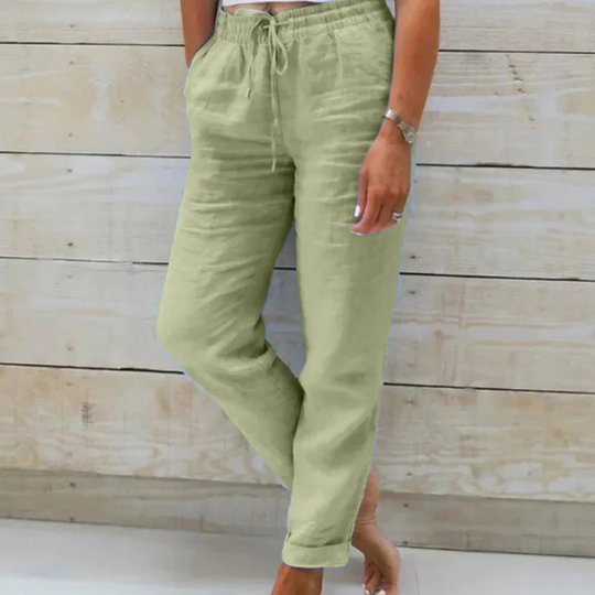 R&B | Leichte Sommerhose Aus Leinen