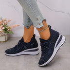 Elegante Sneakers mit Strasssteinen R&B R&B