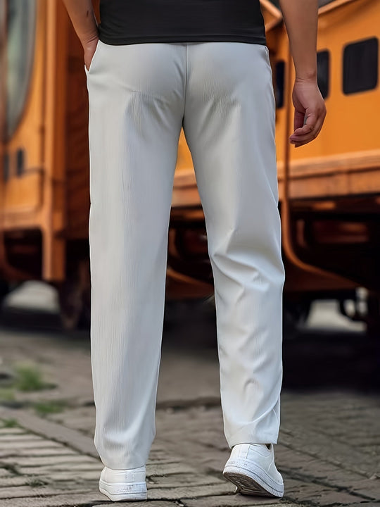 R&B | Stilvolle Kordelzug Athletische Hosen mit Taschen für Herren