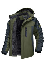 R&B | Herren wasserdichte fleecegefütterte Winterjacke