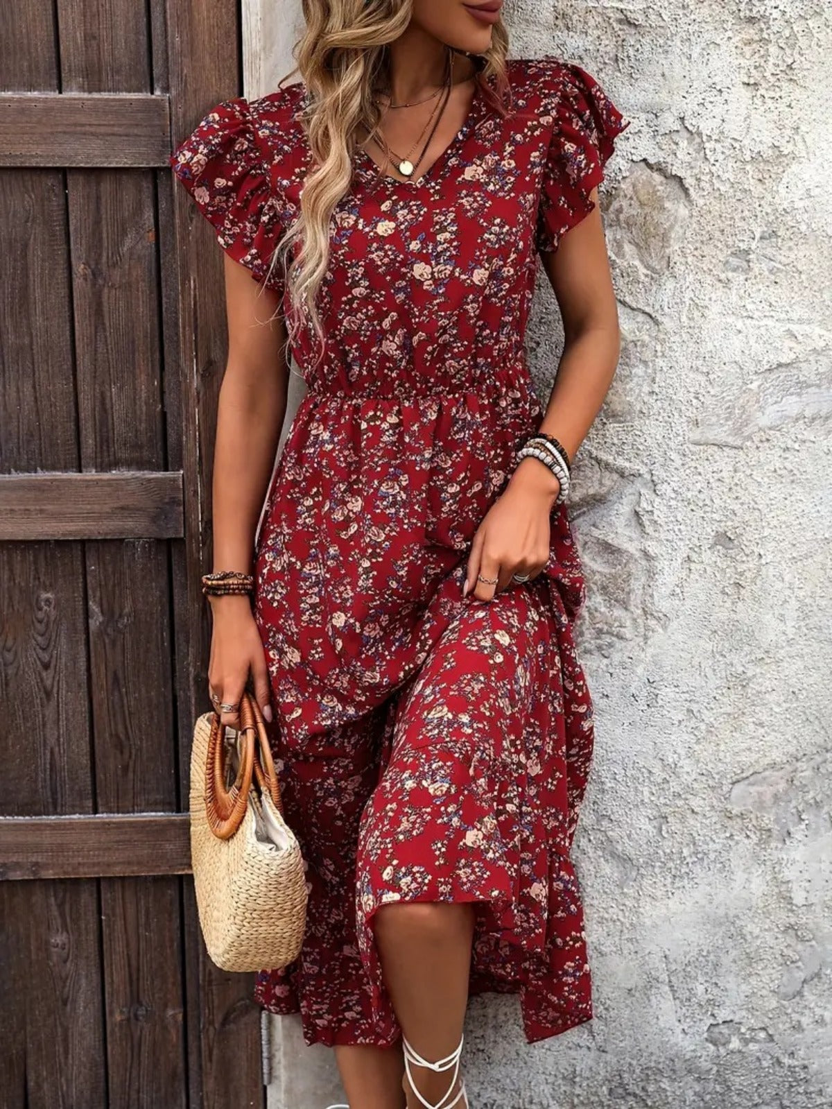 R&B | Lässiges schlankes Kleid