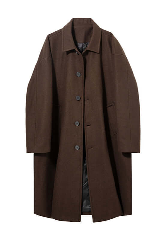 R&B | Männer klassischer oversized Wollmantel